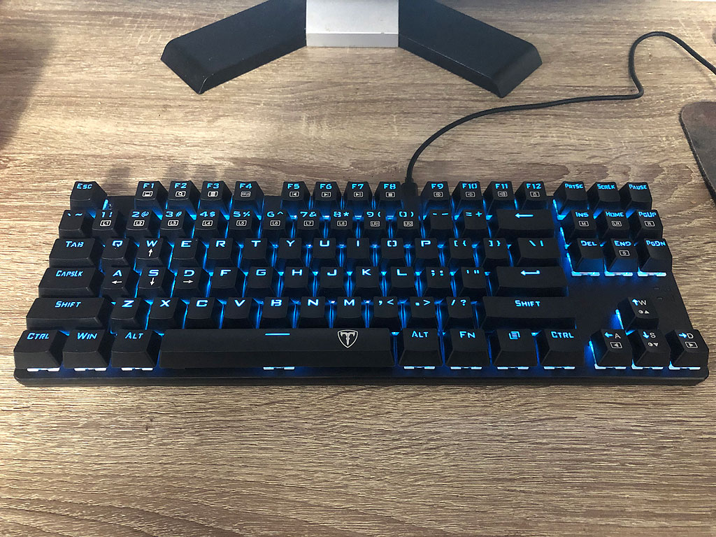 Tastatură, T-Dagger Bora Ice Blue